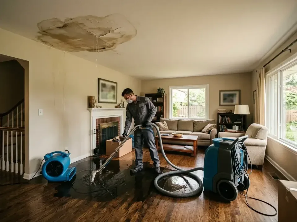 attic-pipe-burst-ceiling-drip-008 — frequently asked questions, Water Damage Restoration & Carpet Care in Lake Hiawatha, NJ